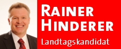 Landtagskandidat Rainer Hinderer